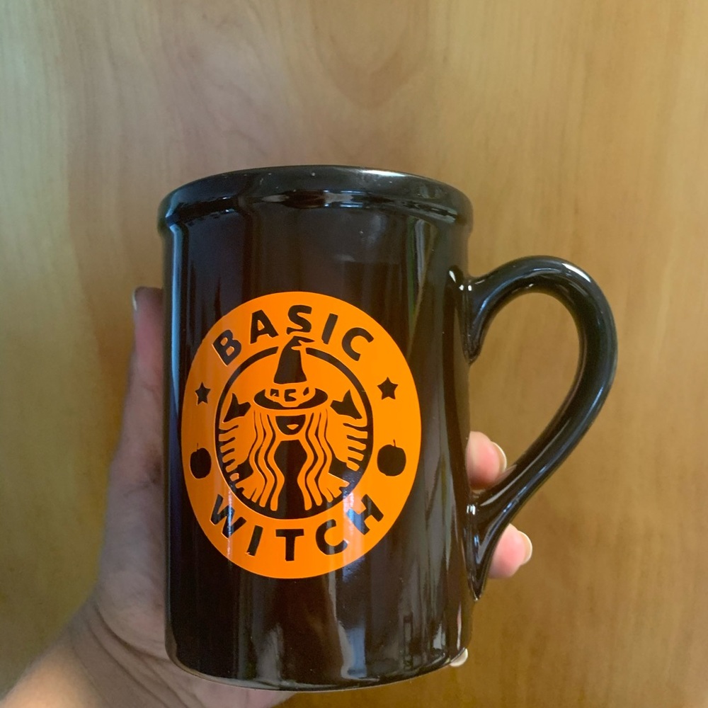 Basic witch halloween pumpkin spice latte mug - Picture 3 of 4